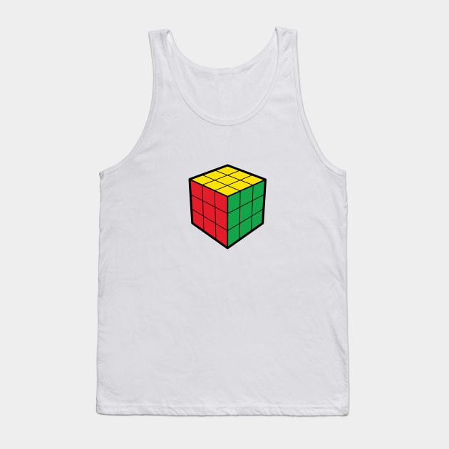 Rubik's Tank Top by DistraughtFS